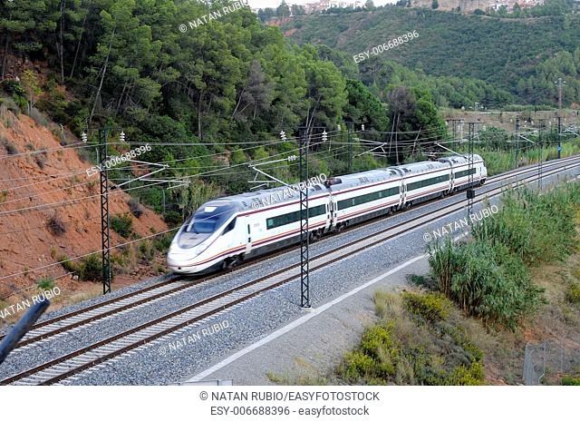 Spanish TGV, Castellbisbal, Spain