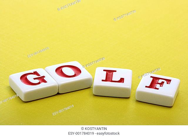 Letters Golf