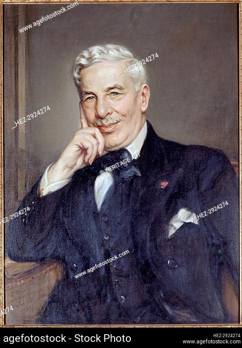 Portrait of Maurice Donnay (1859-1945), writer, 1934. Creator: Jules Cayron