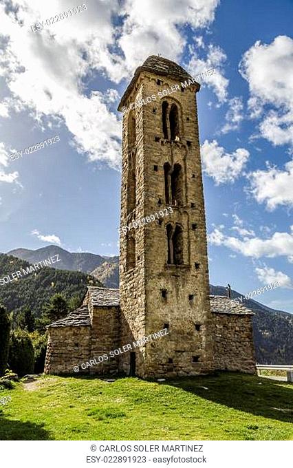 Romanesque church Sant Miquel d'Engolasters, Andorra