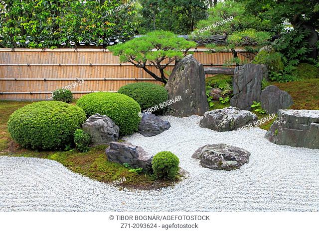 Japan, Kyoto, Daitokuji Temple, Kourin-in, garden,