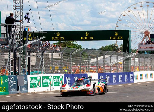 # 5, Le Mans, France, Saturday 10th of JUNE 2023: Dane Cameron, Michael Christensen, Frederic Makowiecki , Team Porsche Penske Motorsport, Porsche 963 car