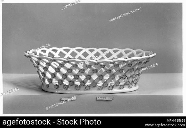 Dish. Factory: Meissen Manufactory (German, 1710-present); Date: late 18th century; Culture: German, Meissen; Medium: Hard-paste porcelain; Dimensions: 2 3/4 x...