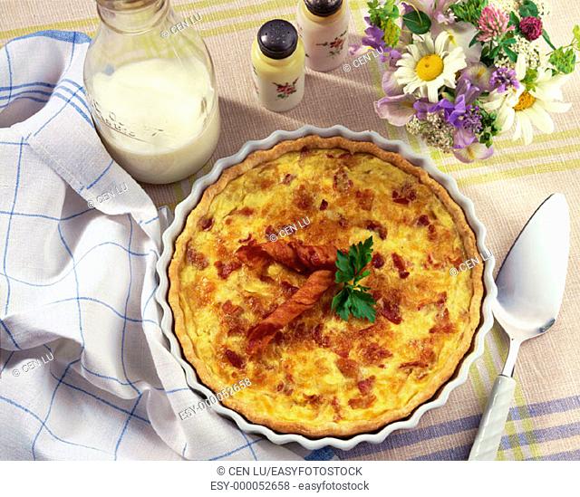 Old country quiche