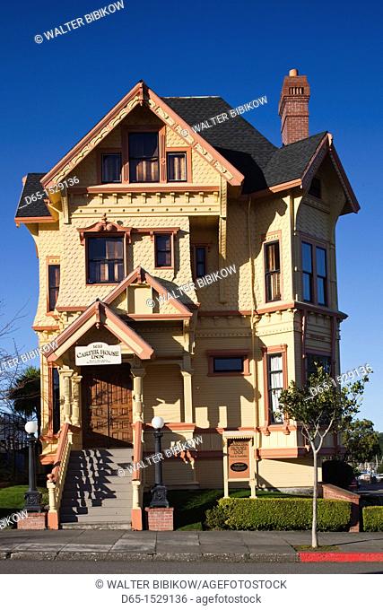 USA, California, Northern California, North Coast, Eureka, Victorian-era Carter House Inn