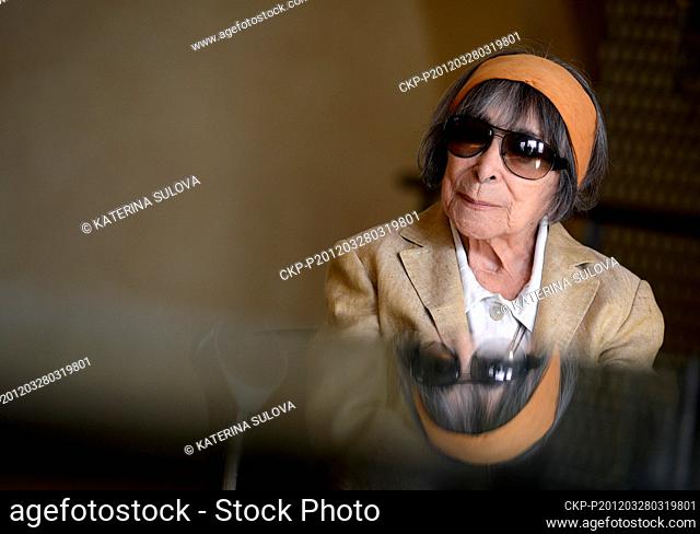***MARCH 28, 2012, FILE PHOTO***  Czech singer Hana Hegerova died at the age of 89 in the Na Homolce hospital in Prague today, on Tuesday, March 23, 2021