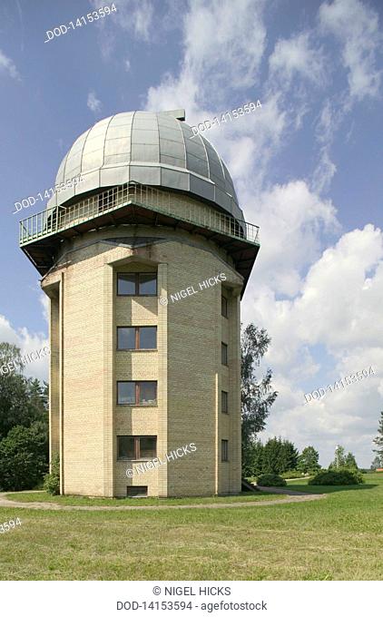 Lithuania, Moletai, View of astronomical observatory