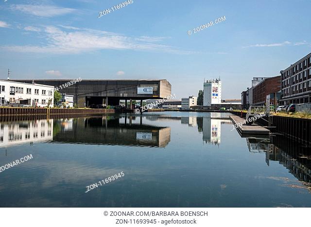 harbour, Dortmund, North Rhine-Westphalia, Germany, Europe, Hafen, Dortmund, Nordrhein-Westfalen, Deutschland, Europa