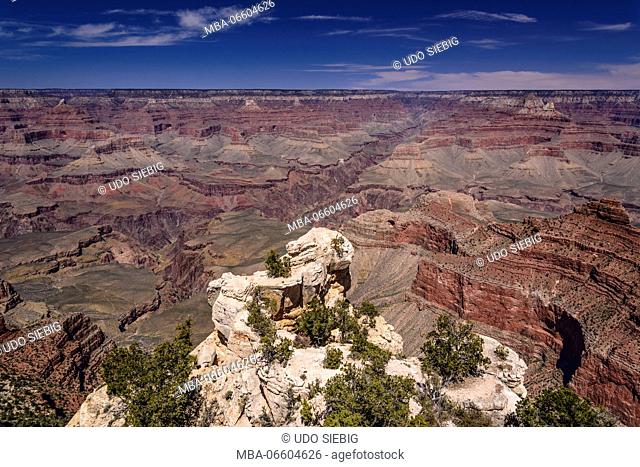 The USA, Arizona, Grand canyon National Park, South Rim, Mather Point