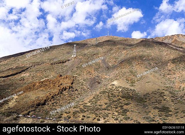 Spain, Canary Islands, Tenerife - National Park of Teide / Teide Cable Car Valley Station