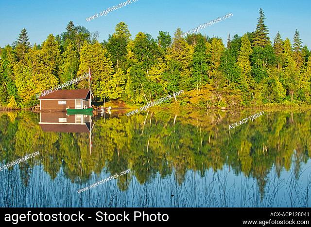 Cottage on Snake Island Lake (Cassels Lake) Temagami Ontario Canada