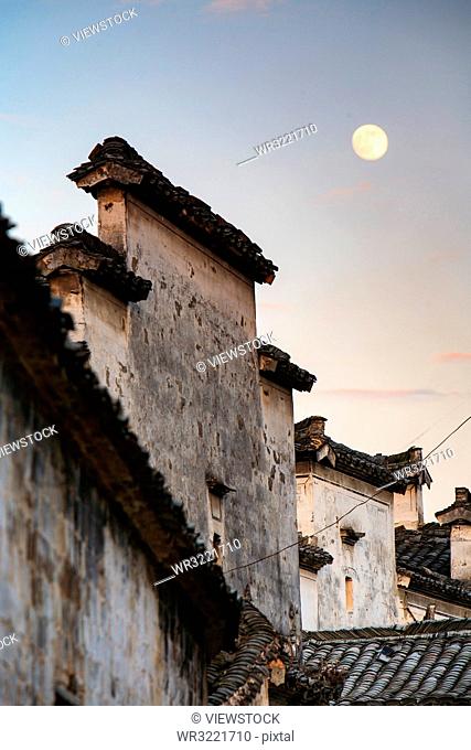 Yixian county in anhui province XiDi hong cun local-style dwelling houses