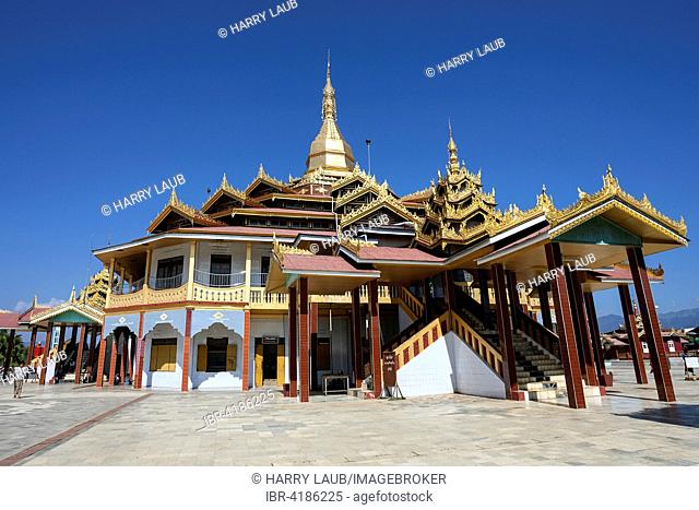 Phaung Daw U Pagoda, Inle lake, Shan State, Myanmar
