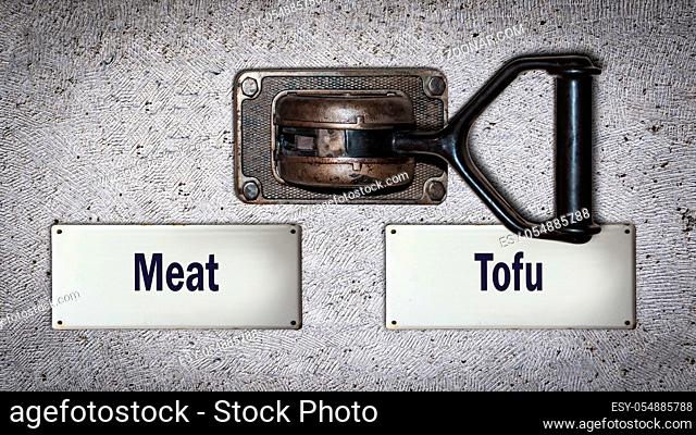Wall Switch the Direction Way to Tofu versus Meat