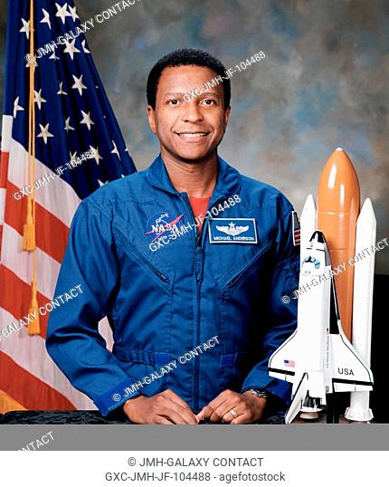 Astronaut Michael P. Anderson, payload commander