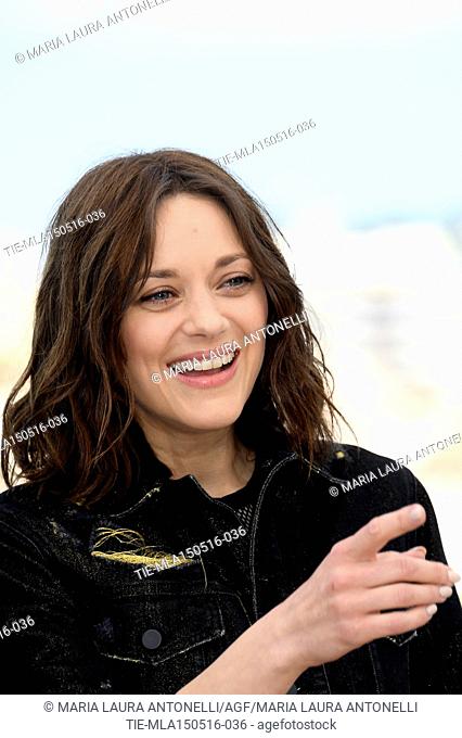Marion Cotillard during the photocall of the film Mal De Pierres. 69th Cannes Film Festival. Cannes. France 15/05/2016