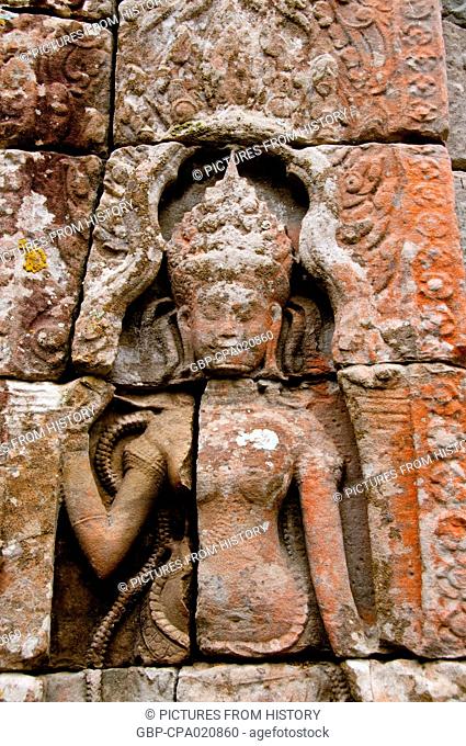 Cambodia: Apsara (Celestial Nymph), Banteay Kdei, Angkor