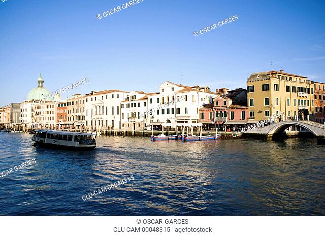 Grand Canal, Venice, Veneto, Italy, Western Europe