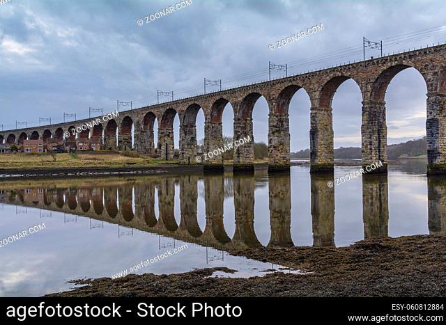 Berwick-upon-Tweed Viaduct, Northumberland, England