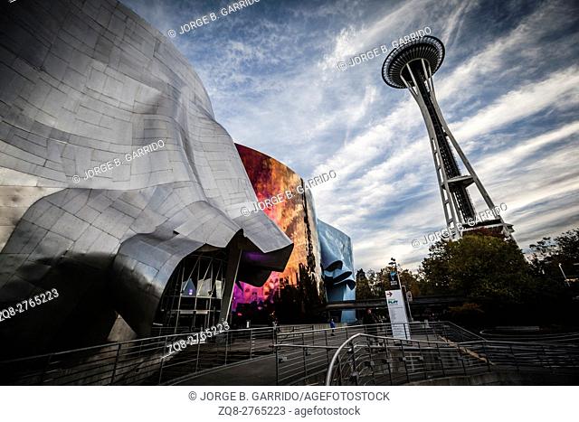 The Experience Music Project is a museum, Seattle, Washington State