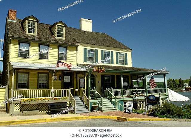Chesapeake City, MD, Maryland, Chesapeake Bay, Historic Village, Bayard House Restaurant