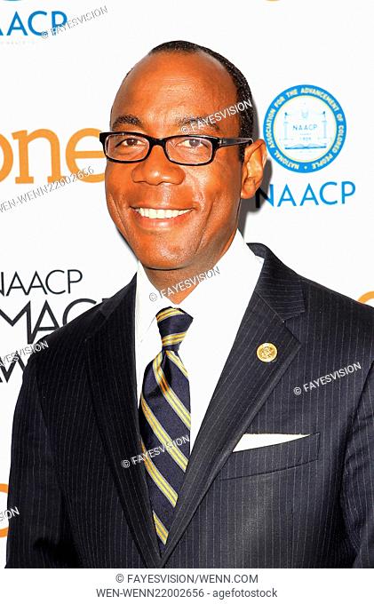 46th NAACP Image Awards - Nomination Announcement and Press Conference Featuring: Cornell William Brooks Where: Beverly Hills, California