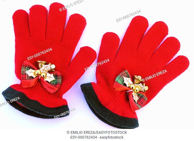 Christmas gloves