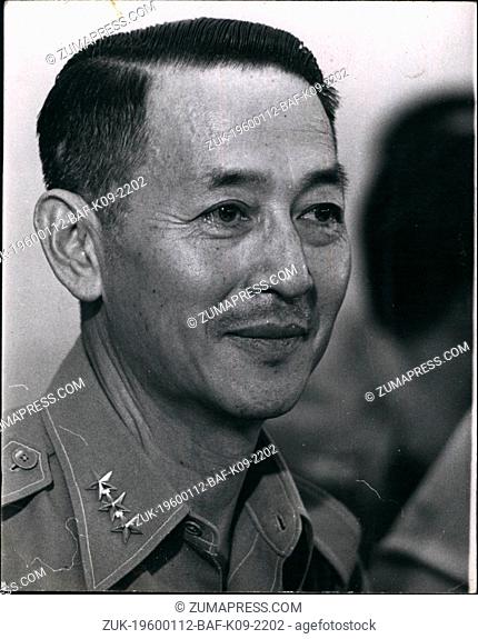 1967 - Top Military Junta Leader in South Vietnam.: Major General Le Van Kim, Secretary General & Commissioner for Foreign Affairs