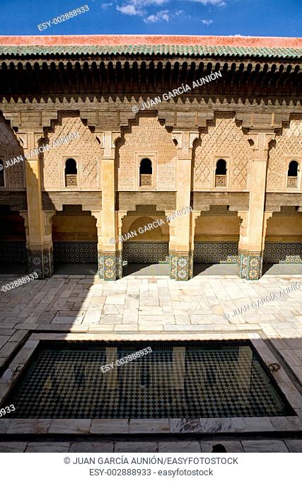 The Ben Youssef Madrasa was an Islamic college in Marrakech and was named after the amoravid sultan Ali ibn Yusuf reigned 1106–1142