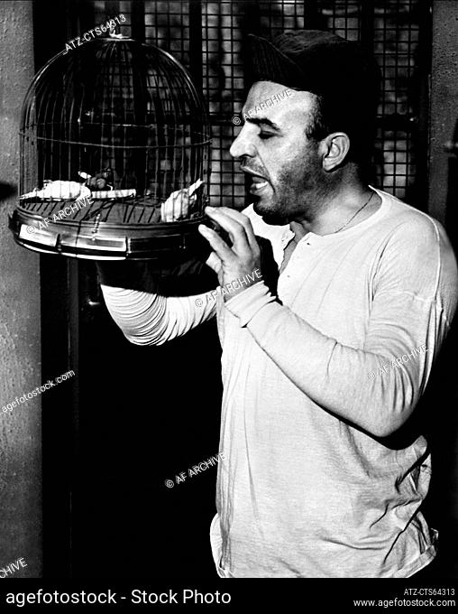 TELLY SAVALAS, Character: Feto Gomez, Film THE BIRDMAN OF ALCATRAZ, 1962. Directed By JOHN FRANKENHEIMER, 03 July 1962. USA