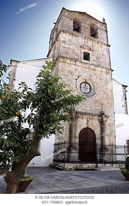 Church of Santa Maria del Castillo, Olivenza. Badajoz province, Extremadura, Spain