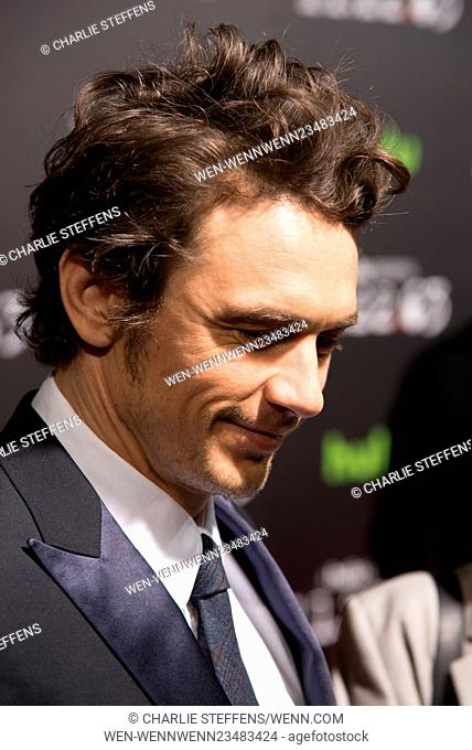 Hulu Original '11.22.63' premiere at the Regency Bruin Theatre - Red Carpet Arrivals Featuring: James Franco Where: Los Angeles, California