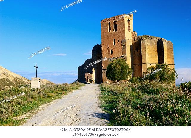 El Cristo, 12th Century Castle, Caparroso Navarre, Spain