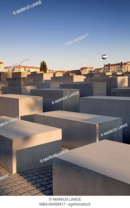 The Holocaust memorial, the Mitte district of Berlin, Berlin, Germany