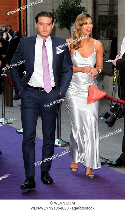 Caudwell Childrens Butterfly Ball at the Grosvenor House Hotel, Park Lane, London Featuring: Charlie Sims, Ferne McCann Where: London