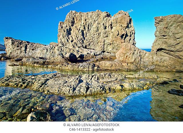 Los Escullos  Natural Reserve of Cabo de Gata-Ni'jar  Almeri'a province  Andalusia  Spain