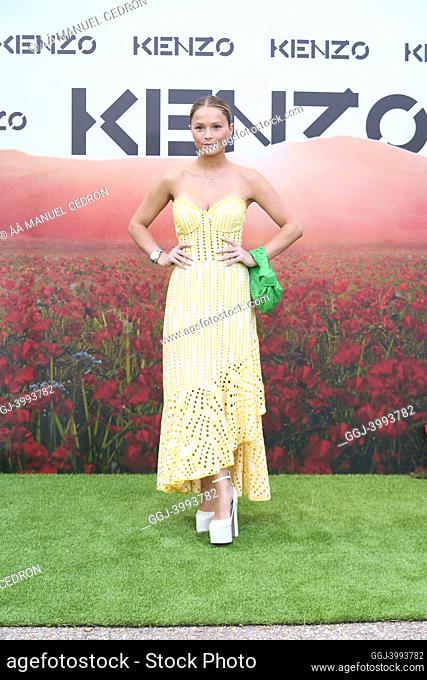 Andrea Dalmau attends Kenzo summer party at The Garment Museum on June 20, 2022 in Madrid, Spain