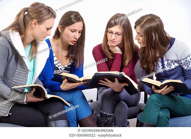 Women team learn truth from the Bible