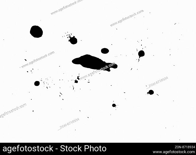 Grunge vector background abstract ink spots. Dirty texture. Vector abstract background paint ink brushes