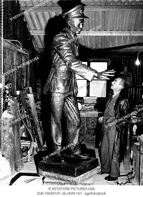 Jan. 01, 1965 - File Photo: circa 1960s, location unknown. EDWARD BAINBRIDGE COPNALL MBE (1903 ñ 1973) was a British sculptor