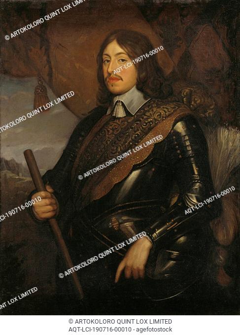 Attributed to David Beck, King Karl X Gustav, Karl X Gustav (1622-1660) pfalzgreve of Zweibrücken, King of Sweden, painting, portrait
