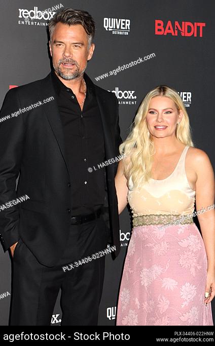 Josh Duhamel, Elisha Cuthbert 09/21/2022 The World Premiere of ""Bandit"" held at the Harmony Gold Theater in Los Angeles, CA. Photo by I