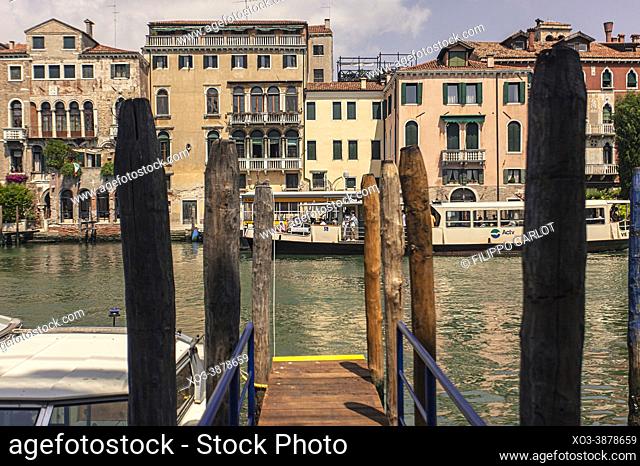 VENICE, ITALY: Venice ferry public transportation