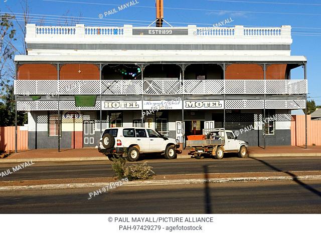 Royal Mail Hotel, Meekathara, Murchison, Western Australia | usage worldwide. - /Western Australia/Australia