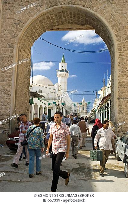 City gate at the green square, Tripoli, Libya