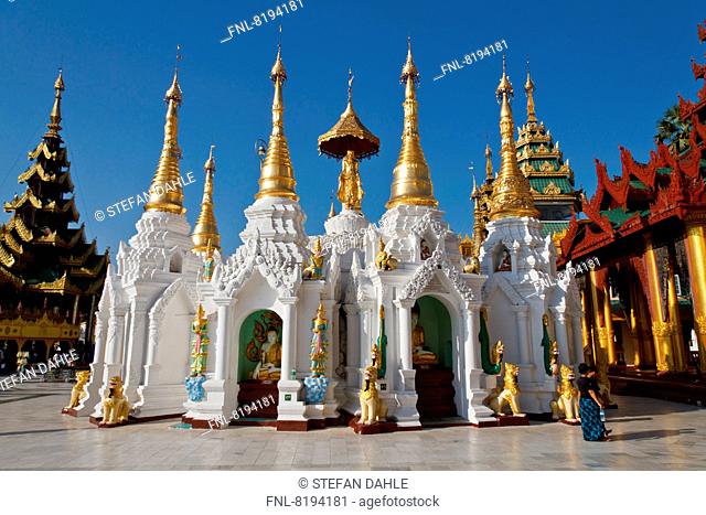 Shwedagon Pagoda, Rangun, Myanmar, Asia