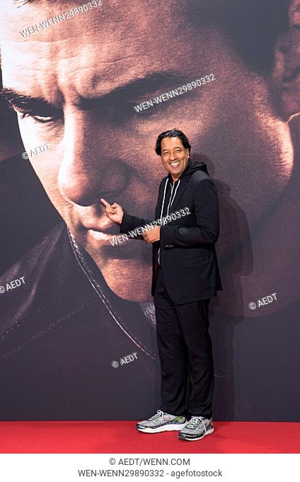German premiere of 'Jack Reacher: Never Go Back' at the CineStar Sony Center. Featuring: Cherno Jobatey Where: Berlin, Germany When: 21 Oct 2016 Credit:...
