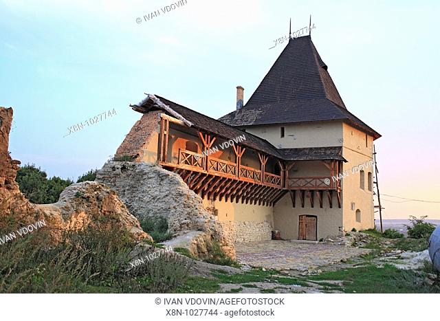 Reconstruction of medieval fortress, Halych, Ivano-Frankivsk Oblast province, Ukraine
