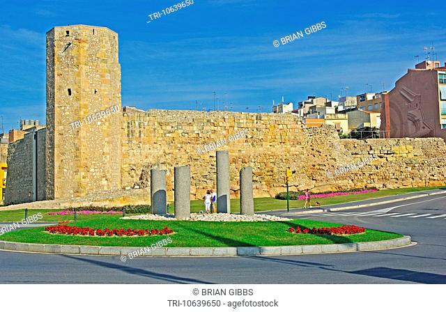 Roman Tarragona Tarraco Tower of the Hippodrome Tarragona Catalonia Spain