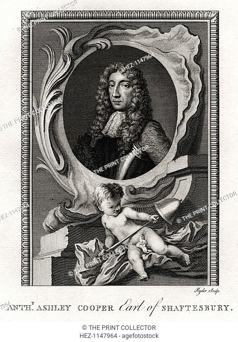 'Anthony Ashley Cooper, Earl of Shaftesbury', 1777. Cooper (1621-1683) was a prominent English politician of the Interregnum and during the reign of King...